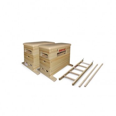 Set cutii de sărituri "Complet set Mini" (lemn solid)